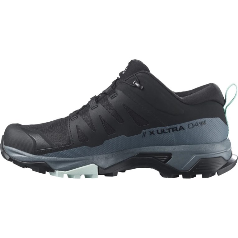 Black Salomon X Ultra 4 GTX Women's Hiking Shoes | IE IJ0543